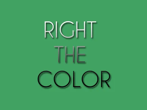 Right the Color – 2D Puzzle Challenge