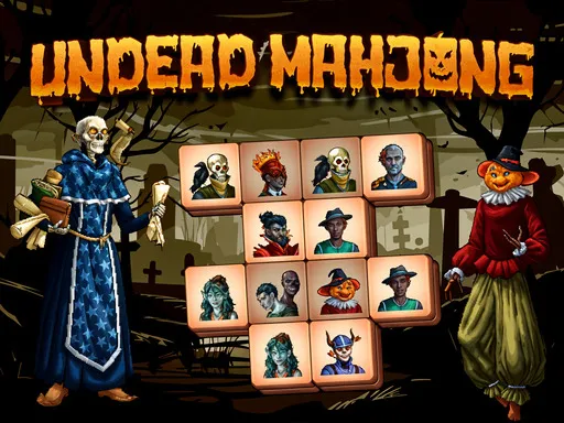 Undead Mahjong: Spooky Tile Match Game