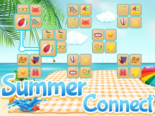 Summer Connect: Mahjong Puzzle Match