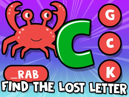 Find the Lost Letter Game