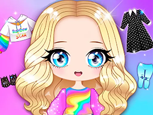Chibi Beauty Salon Dress-Up & Spa Game