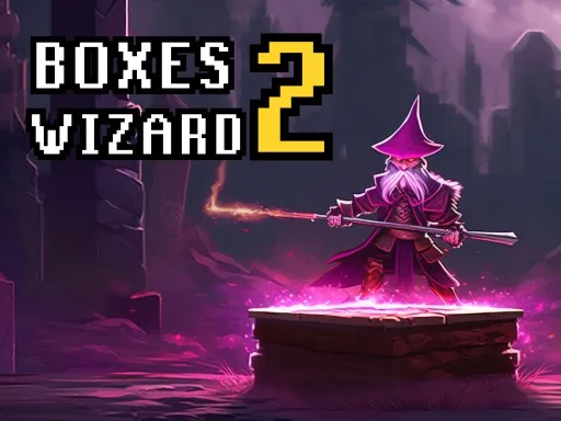 Boxes Wizard 2: Pixel Puzzle Adventure