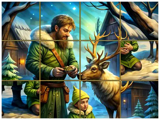 Jolly Jumble: Christmas Puzzle Tiles