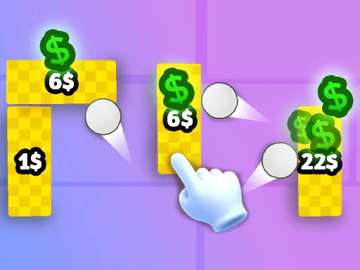 Money Ping Pong: Idle Cash Block Game